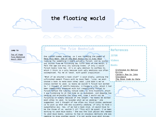 reading/bookclub screenshot