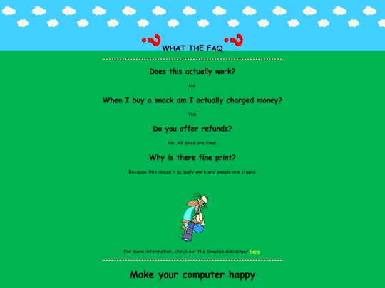 faq screenshot