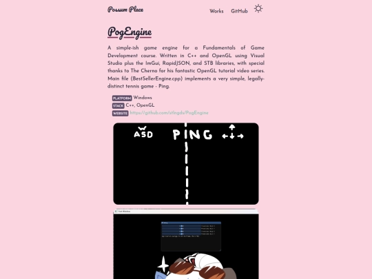 projects/pogengine screenshot