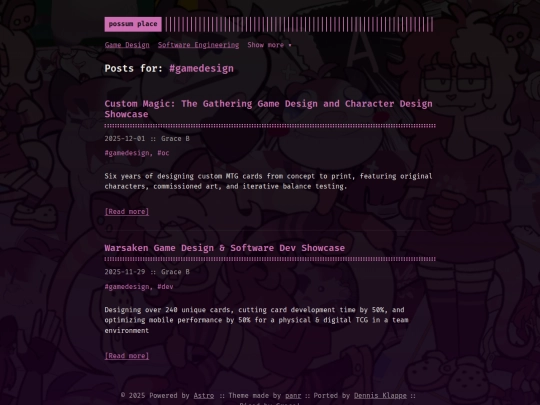 tags/gamedesign screenshot