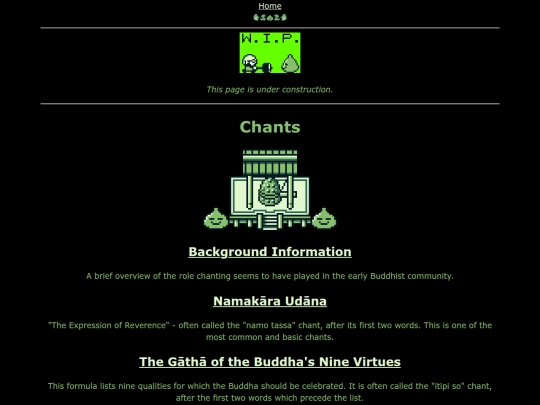 chants screenshot