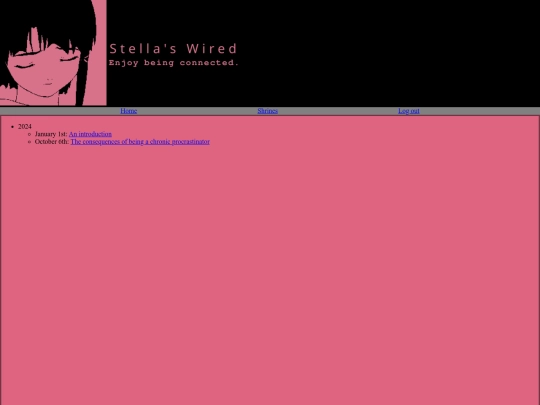 blog screenshot