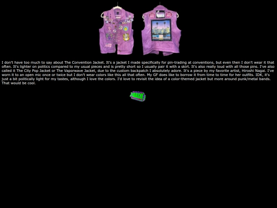 DIY/conjacket screenshot