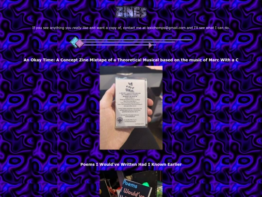 zines screenshot