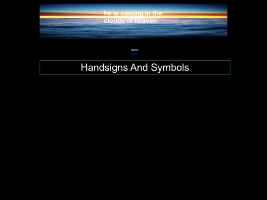HandsignsAndSymbols screenshot