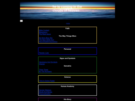 Links screenshot