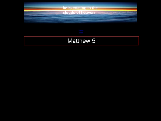 Matthew5 screenshot