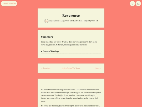 fics/reverence/reverence screenshot