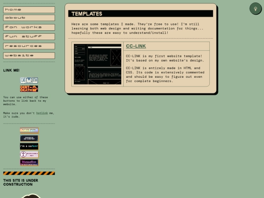 templates screenshot