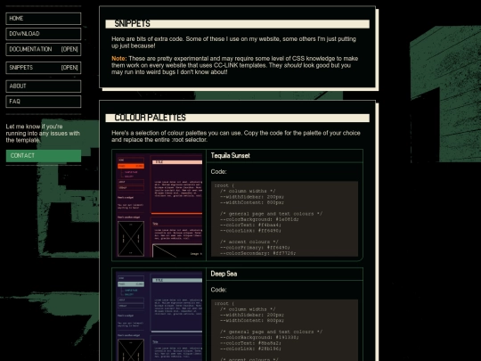 templates/cc-link/snippets screenshot