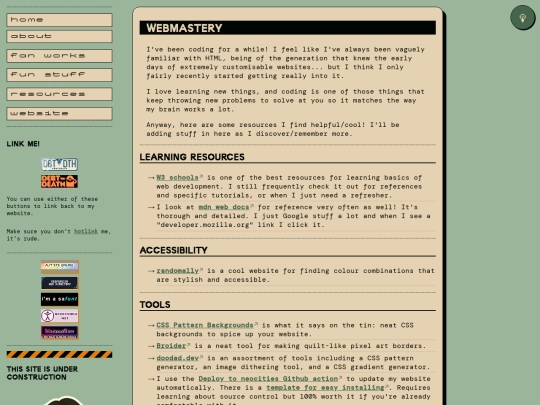 webmastery screenshot