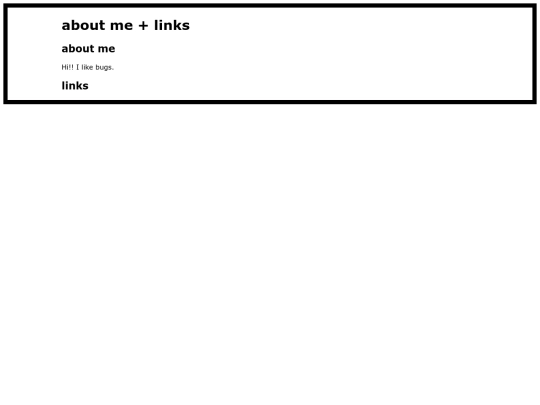 about-links screenshot