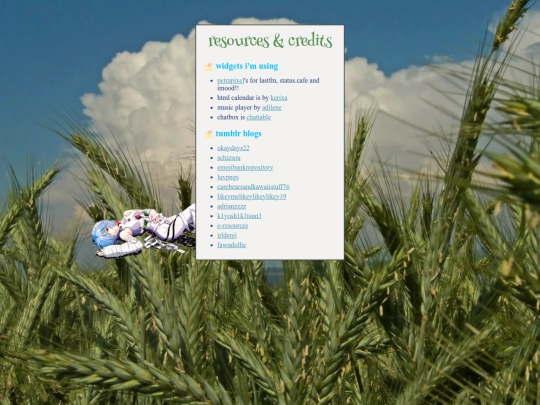 resources screenshot