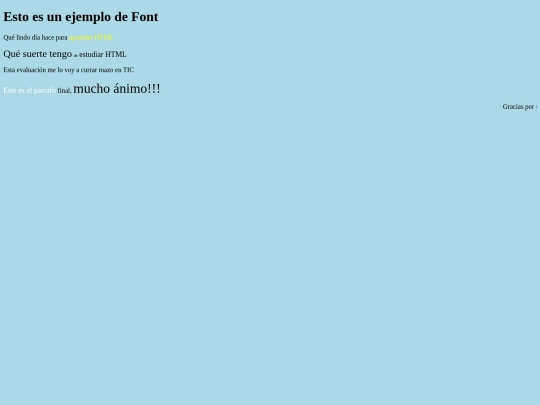 ejemplofontf screenshot
