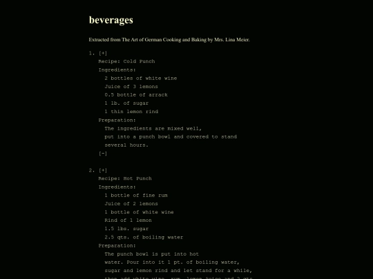 projects/recipes/beverages screenshot