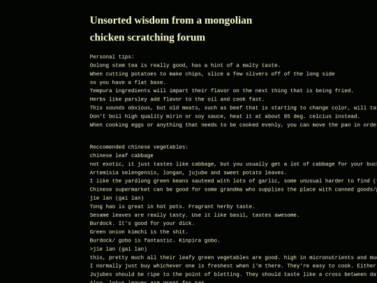 projects/recipes/tips screenshot