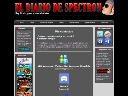 contactos screenshot