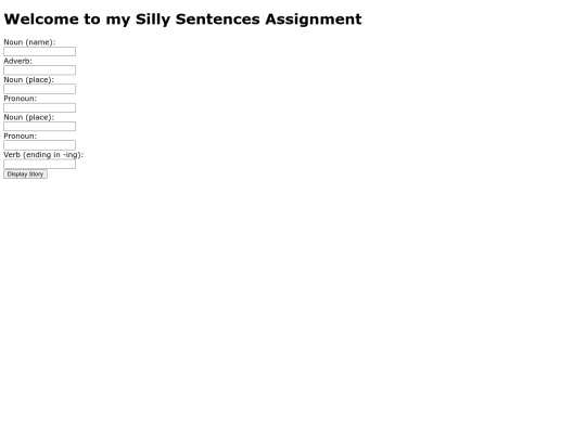sentences screenshot