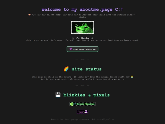 index screenshot