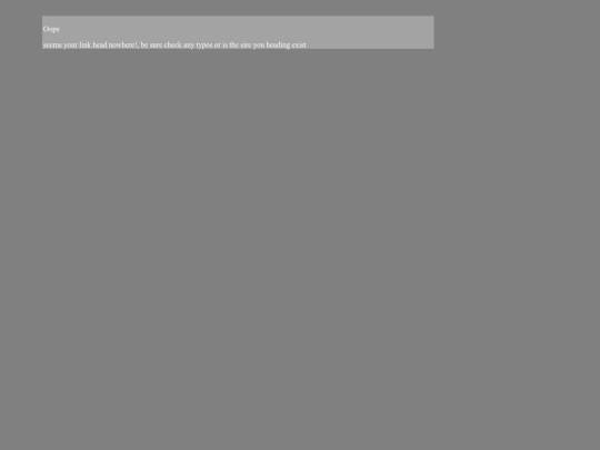 error screenshot