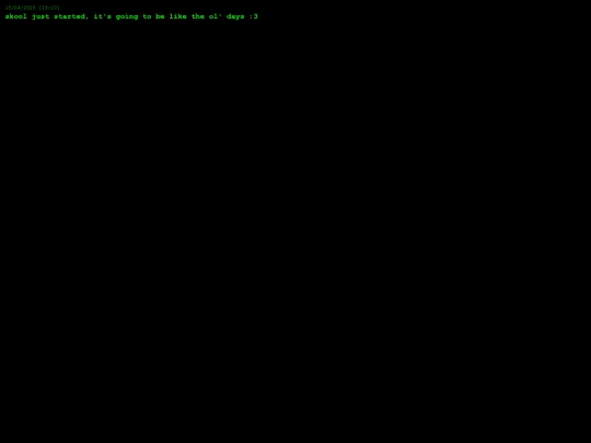 status screenshot