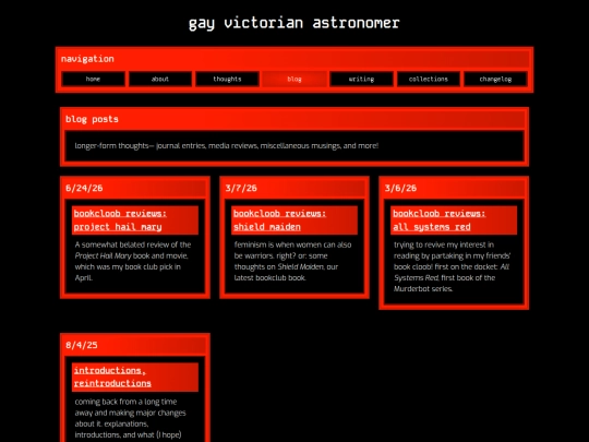 blog screenshot