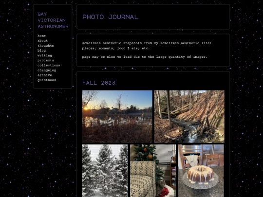 collections/photo-journal screenshot
