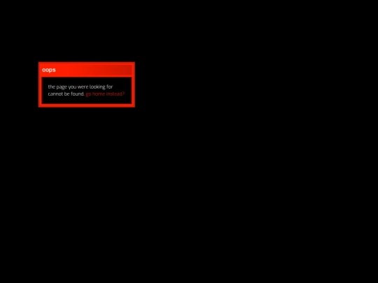 not_found screenshot