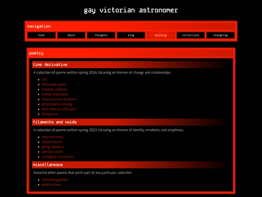 writing screenshot