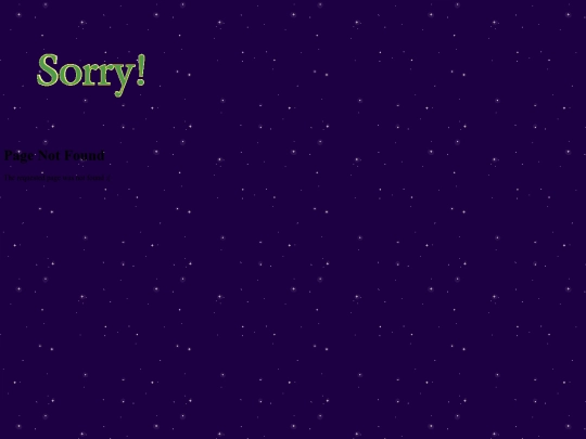 not_found screenshot