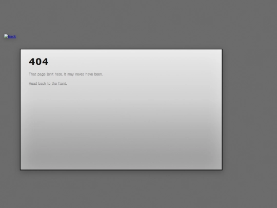 not_found screenshot