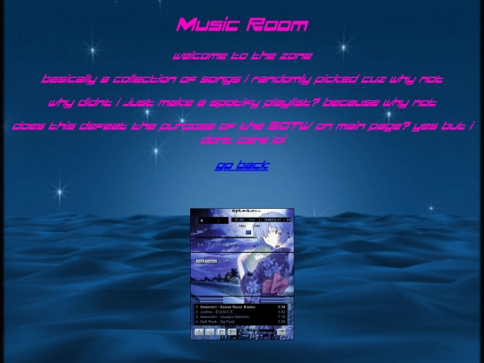 Music screenshot