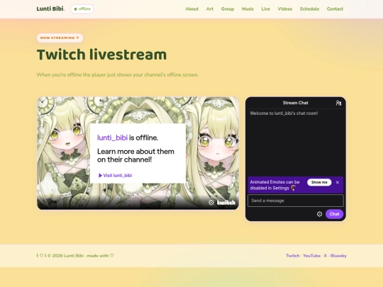 live screenshot