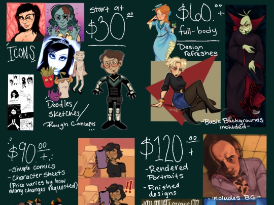 commissions screenshot