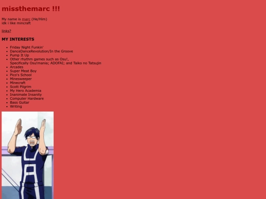 index screenshot