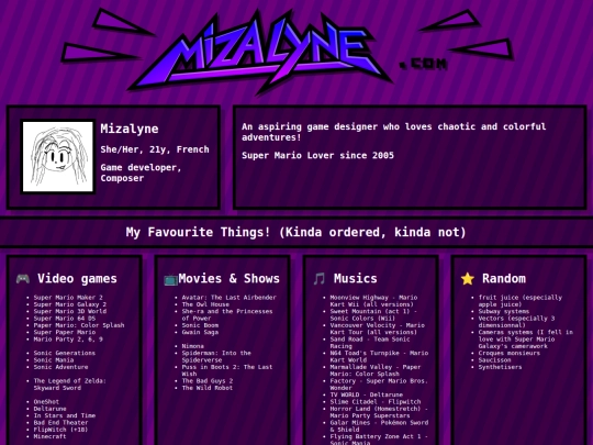 aboutme screenshot