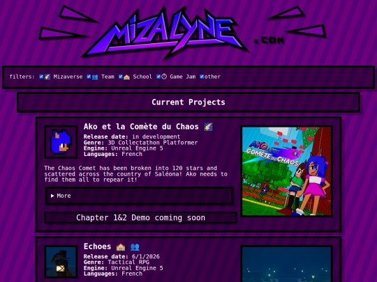 games screenshot
