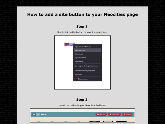 buttons screenshot