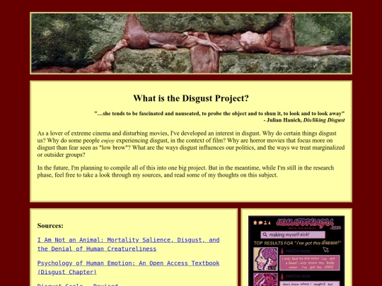 disgustproject screenshot