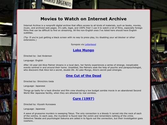 internetarchive screenshot