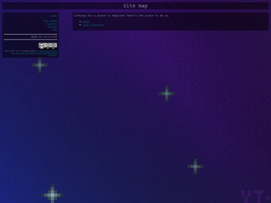 sitemap screenshot