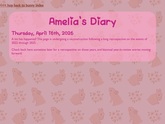 bunnydiary screenshot
