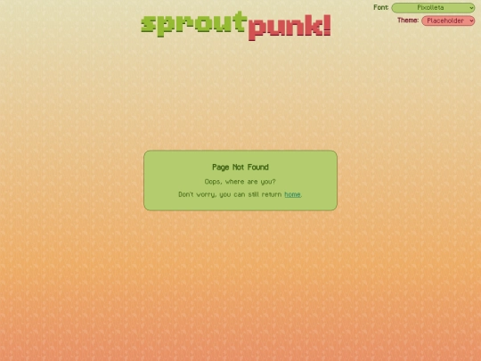 not_found screenshot