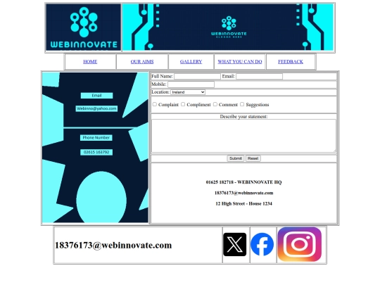 feedback screenshot