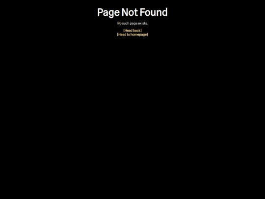 not_found screenshot