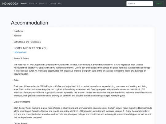 accommodation screenshot