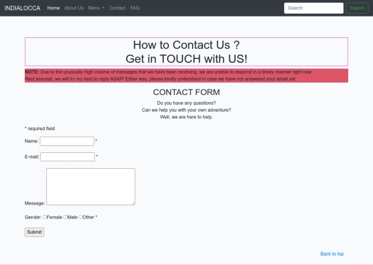 contactus screenshot