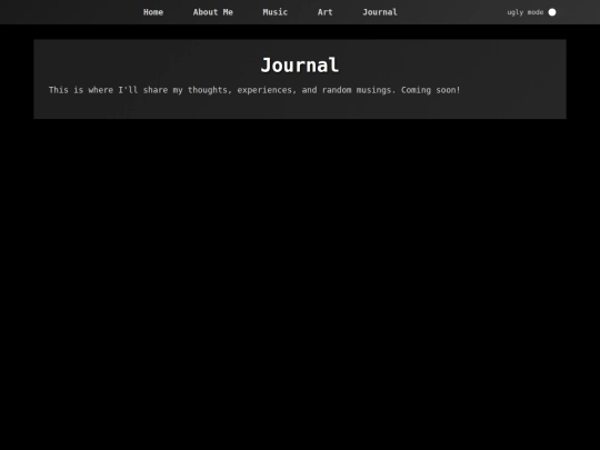 journal screenshot