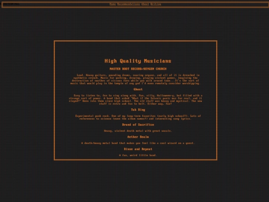 music screenshot