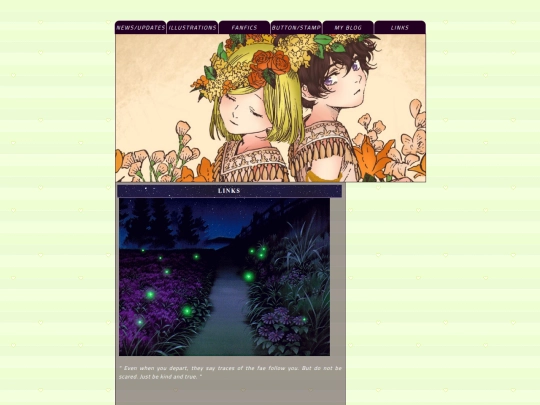 links screenshot